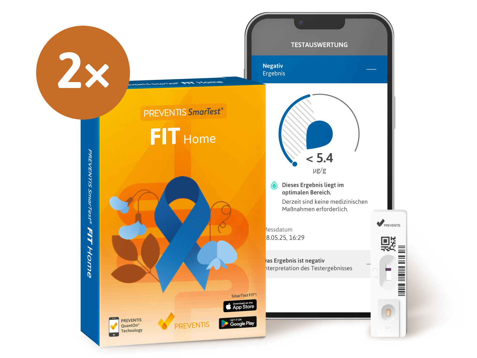 Preventis SmarTest® FIT Home - Doppelpack